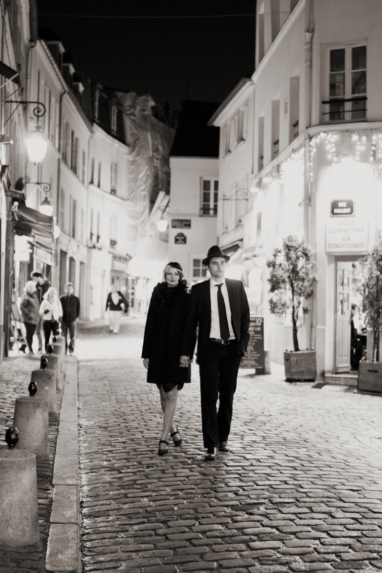 séance couple vintage paris - joyeuse photography