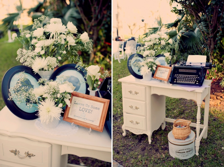 vintage wedding decorations // joyeuse photography