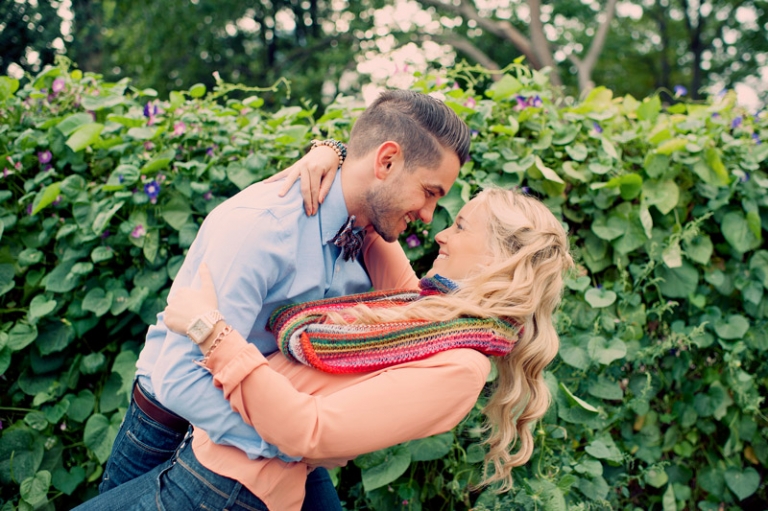 central park romantic engagement // joyeuse photography