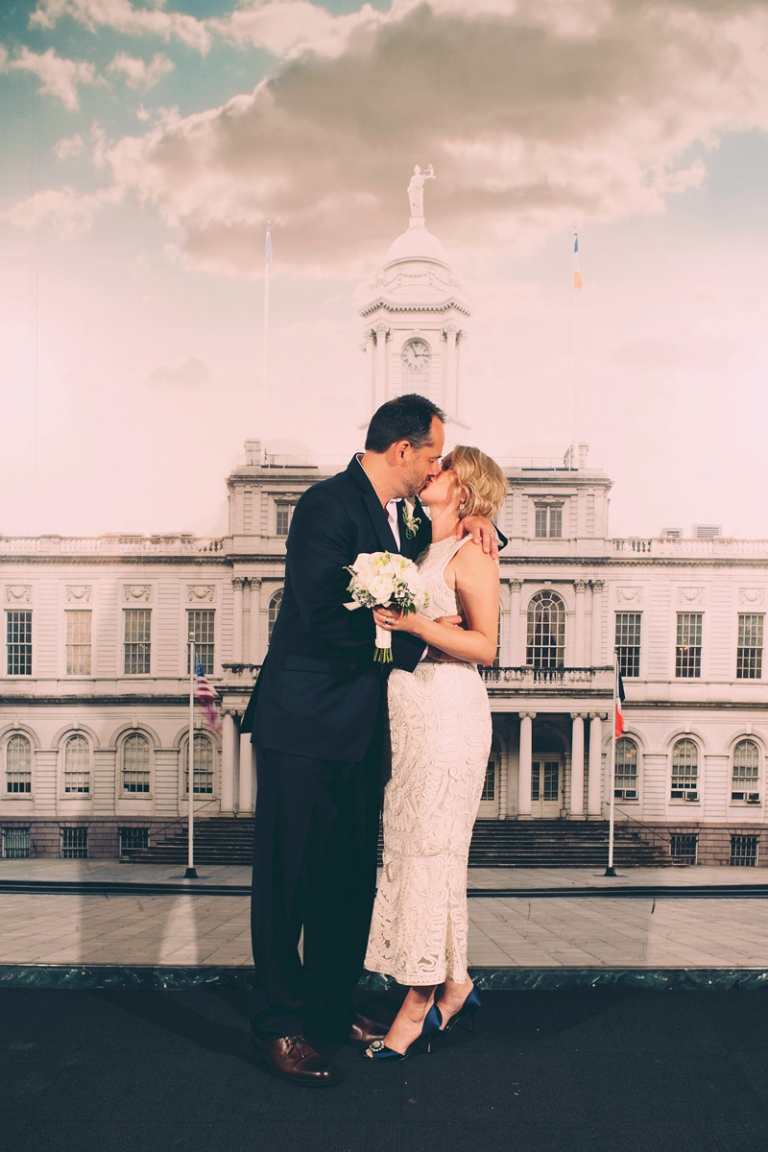vintage-inspired new york city hall wedding photography // joyeuse photography
