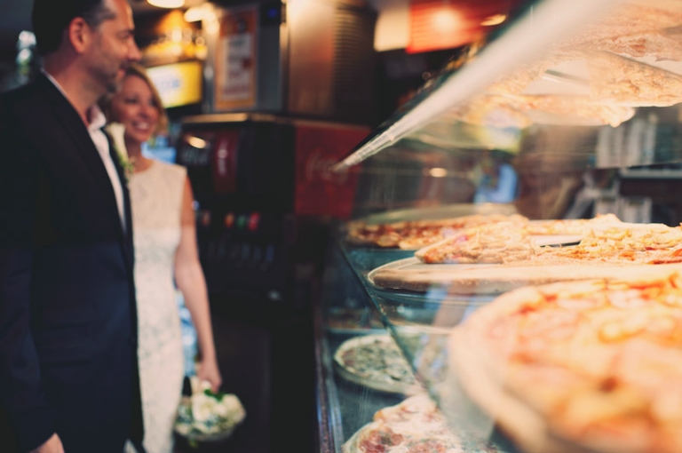 bleecker street pizza wedding // joyeuse photography