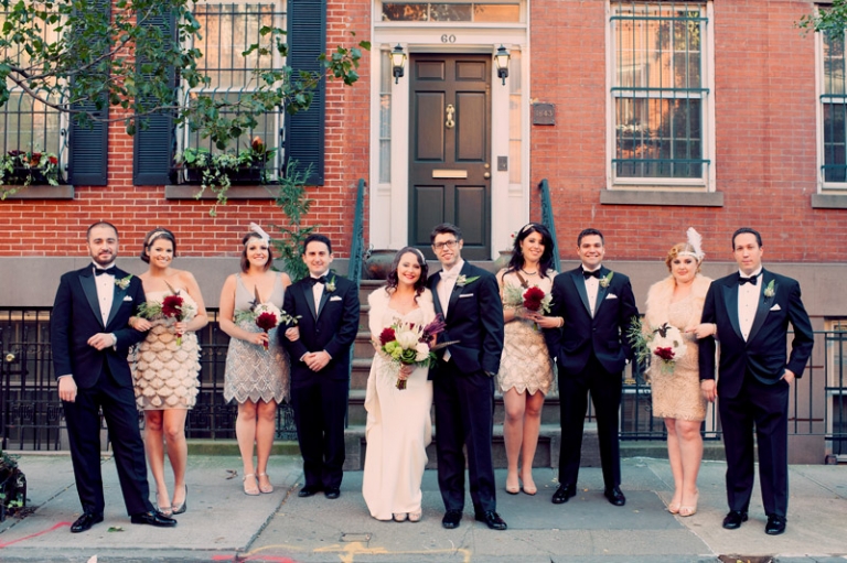 20s wedding party new york // joyeuse photography