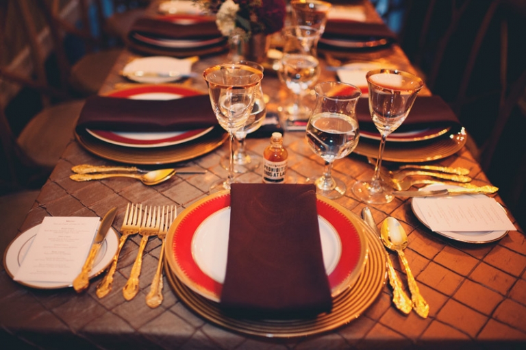 vintage lux wedding reception // joyeuse photography