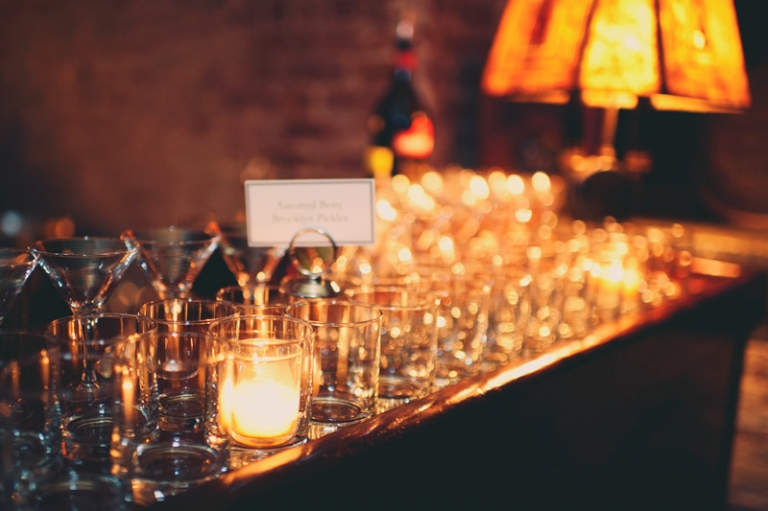 20s wedding speakeasy bar // joyeuse photography