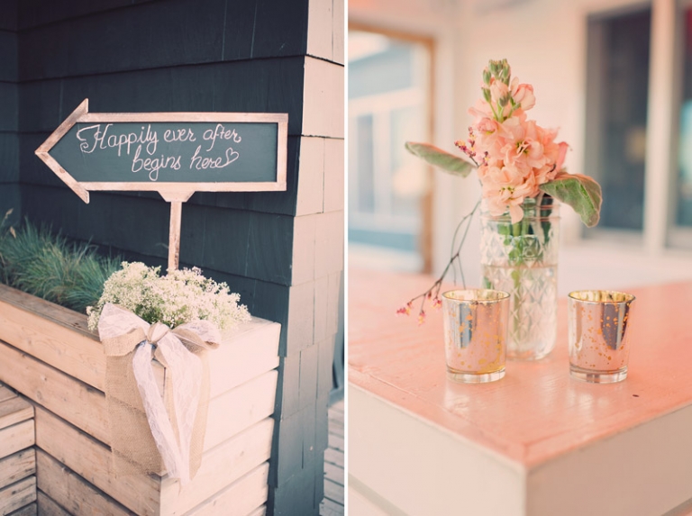 pink vintage reception details // joyeuse photography