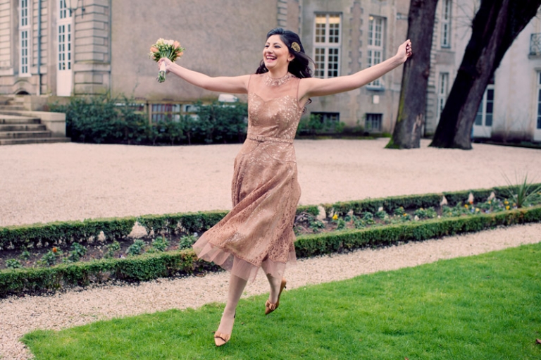 natural lighting whimsical creative courthouse wedding nantes //joyeuse photography