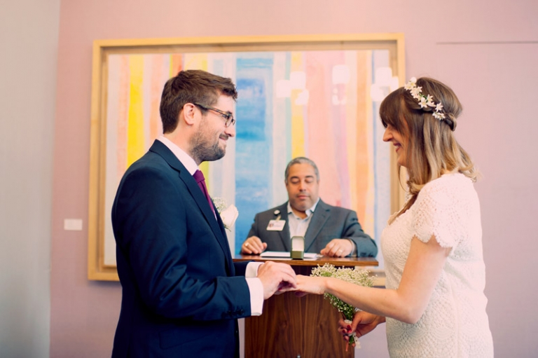 bohemian city hall wedding photography new york // joyeuse photography