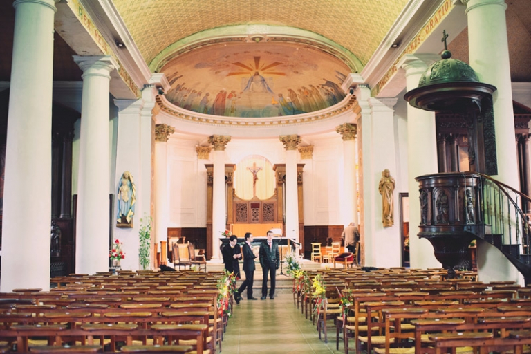 french church wedding  //  joyeuse photography