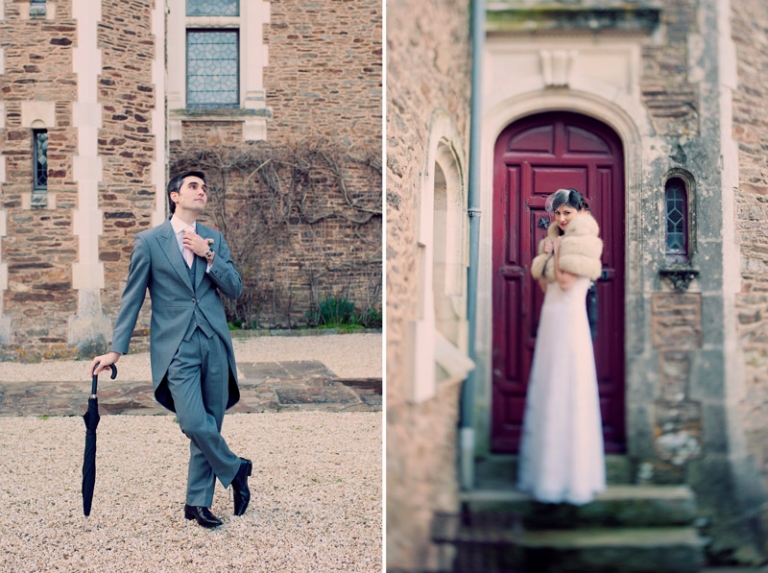 vintage-inspired wedding france // joyeuse photography