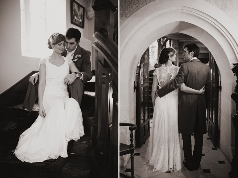 artistic wedding in a castle // joyeuse photography