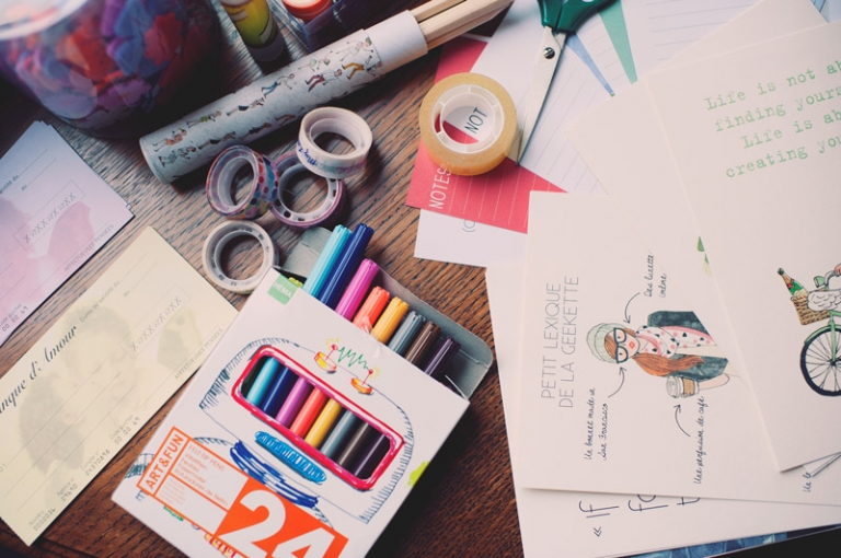 creative wedding reception activities // joyeuse photography