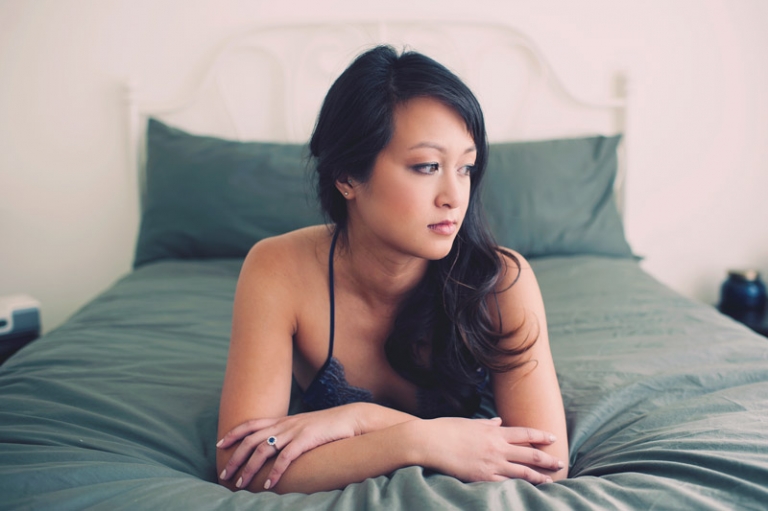 lovely bridal boudoir photography // joyeuse photography