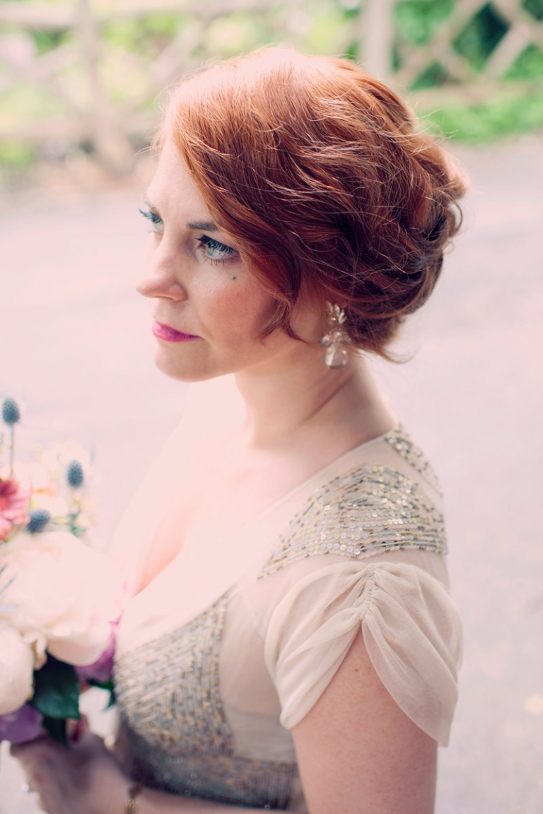 vintage bride style / bohemian wedding photography // joyeuse photography