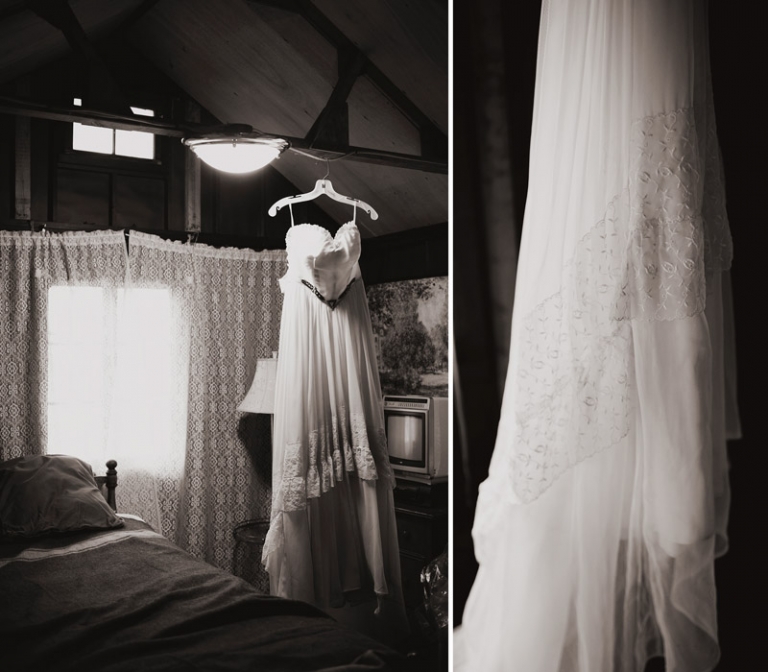 bohemian wedding dress // joyeuse photography