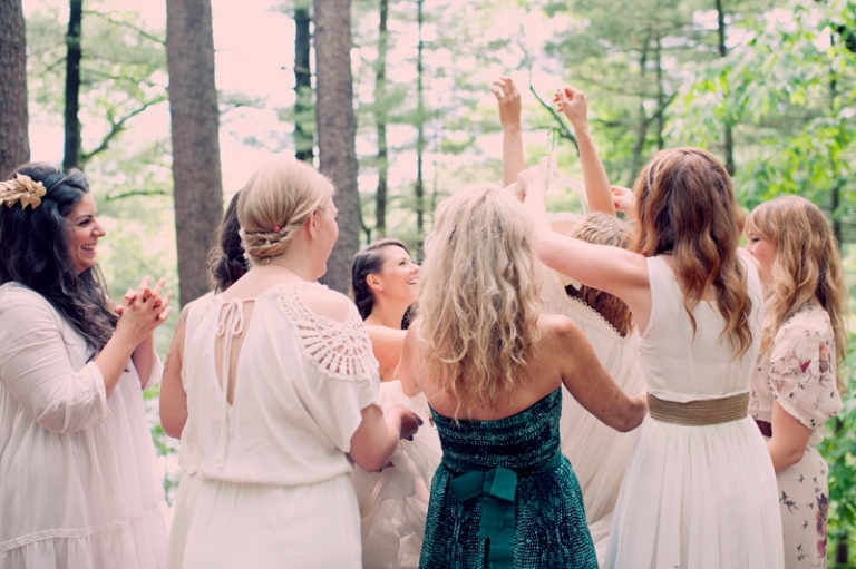 creative woodsy wedding // joyeuse photography