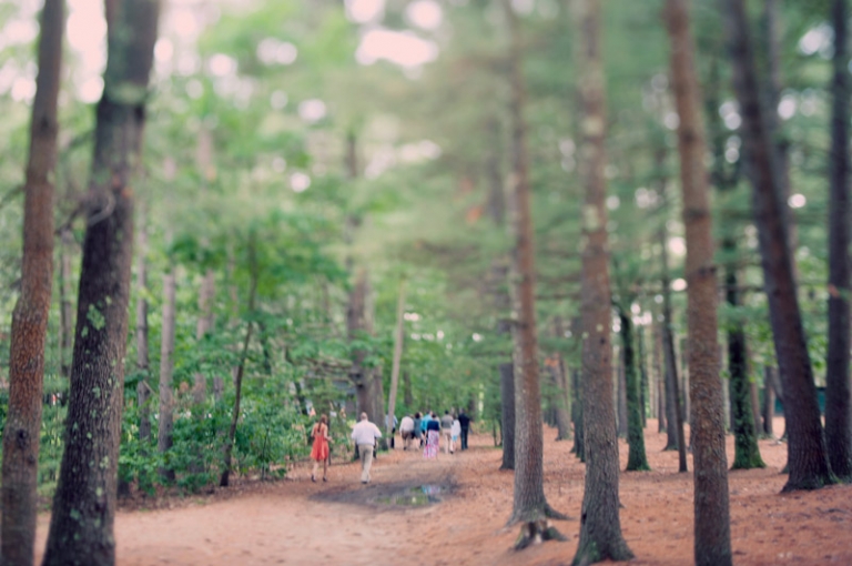 camp wedding in the woods // joyeuse photography