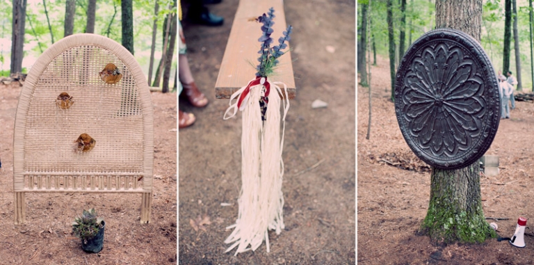 creative woodsy wedding // joyeuse photography