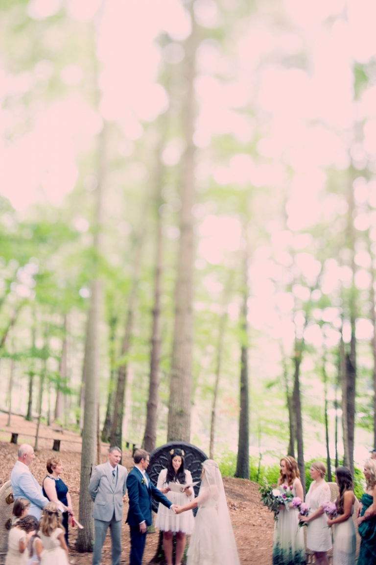 ethereal woodsy wedding // joyeuse photography