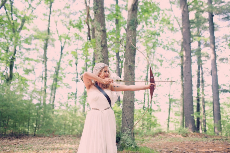 bohemian camp bride // joyeuse photography