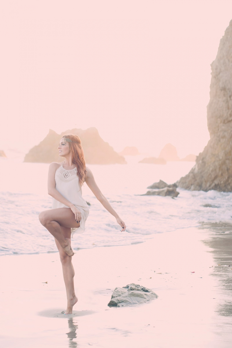 los angeles light-filled bohemian dance portraits // joyeuse photography
