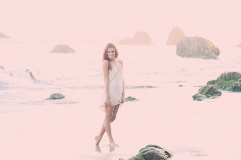 bohemian beach boudoir photography // joyeuse photography