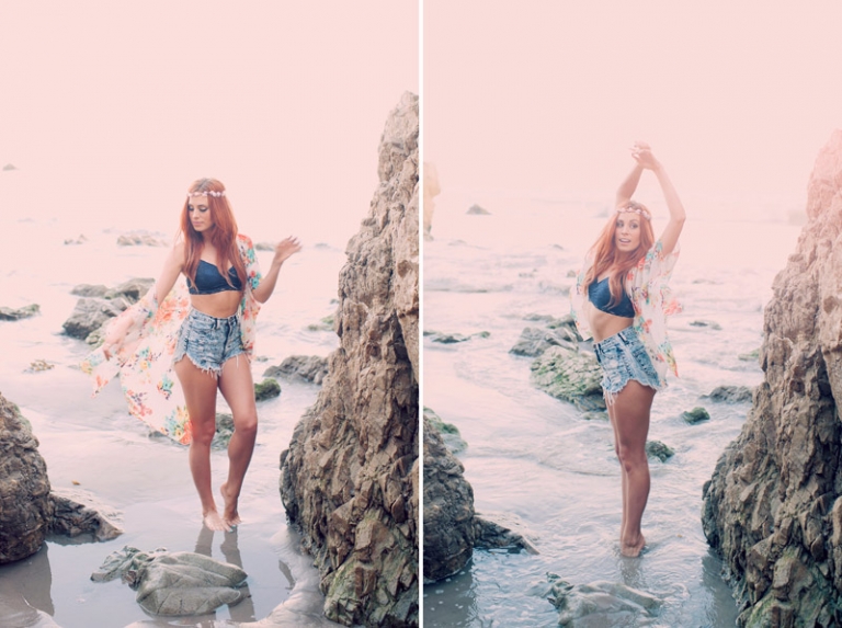 natural light beach creative boudoir photography // joyeuse photography