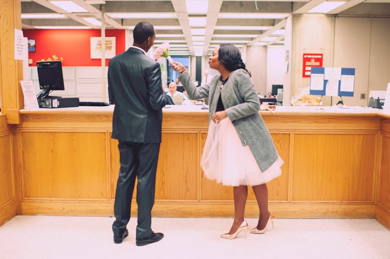 boston city hall elopement/ photojournalistic photography // joyeuse photography