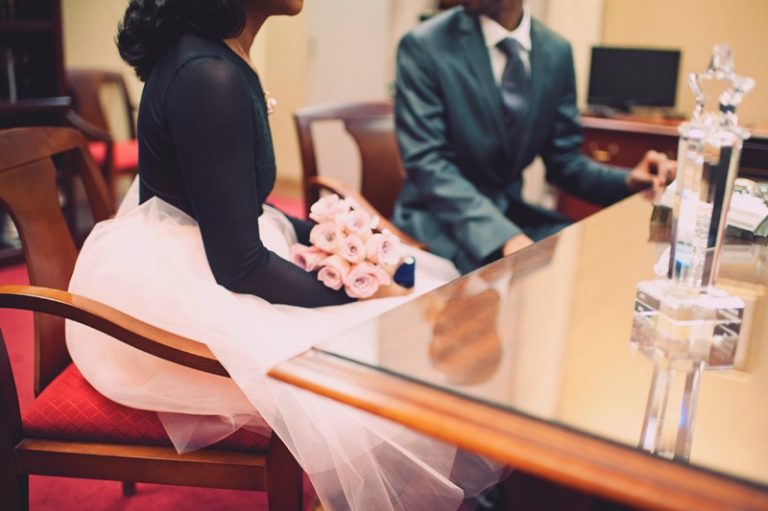 creative city hall elopement photography boston // joyeuse photography