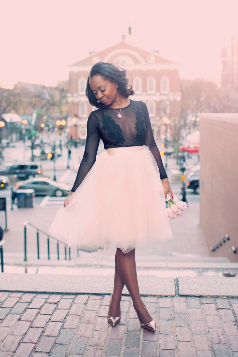 boston city hall bride style / ethereal wedding photography boston // joyeuse photography