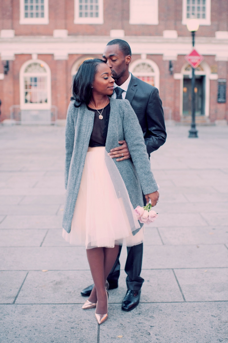 boston romantic wedding photography / city hall wedding // joyeuse photography