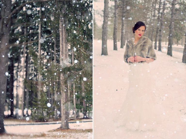 winter bride style // joyeuse photography