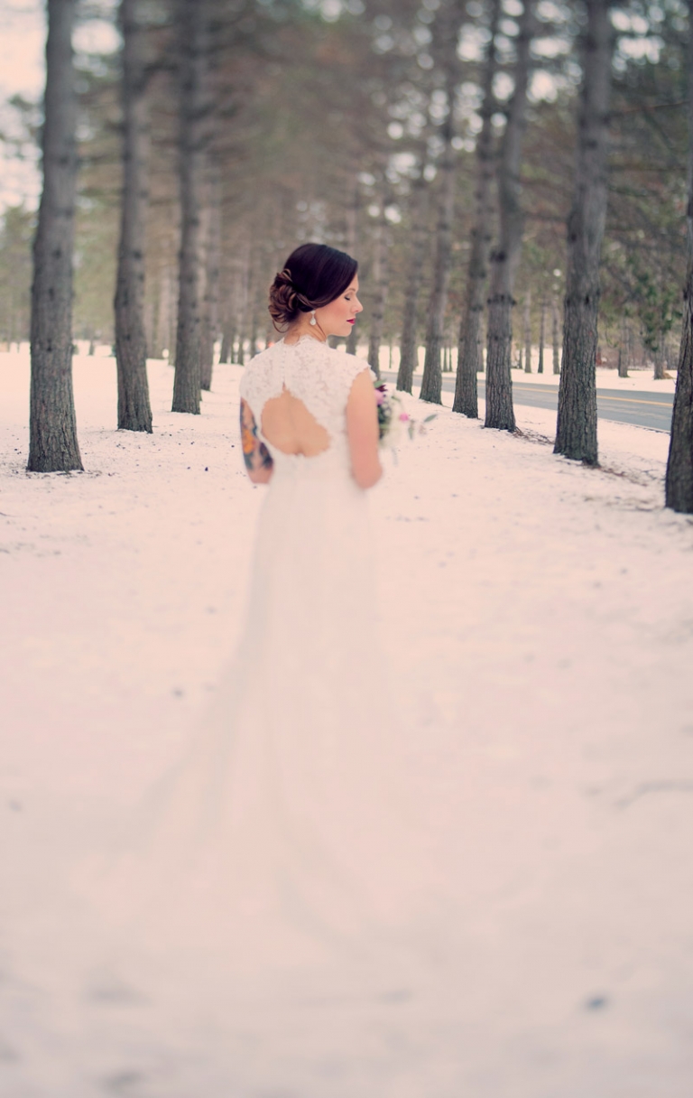 winter bride style // joyeuse photography