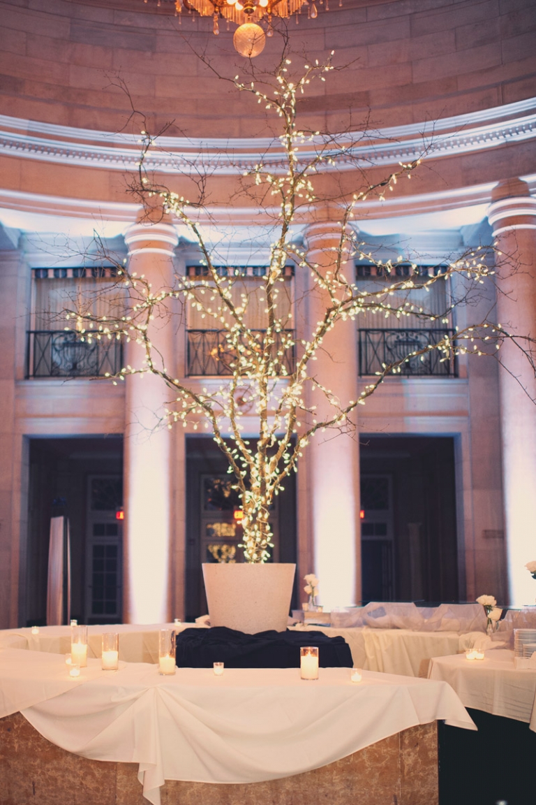 winter wedding decor // joyeuse photography