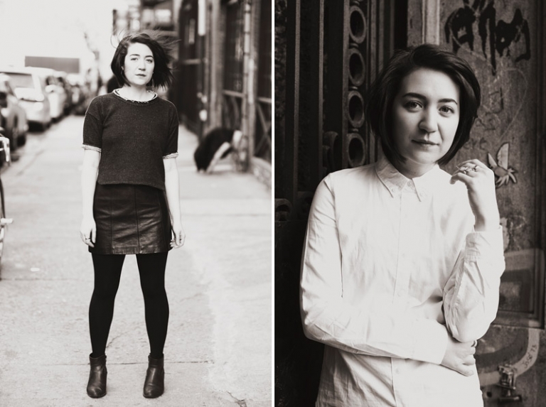 black and white portrait photography new york // joyeuse photography