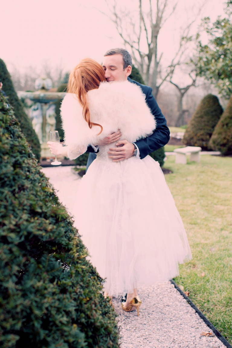vintage winter wedding photography // joyeuse photography