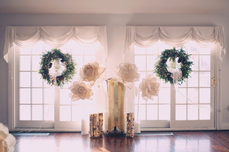 anthropology wedding decor // joyeuse photography