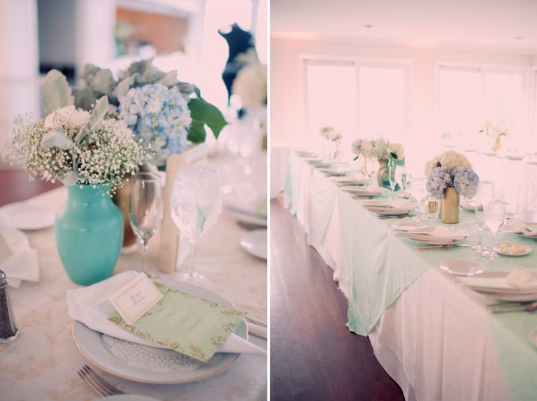 winter gold reception decor // joyeuse photography