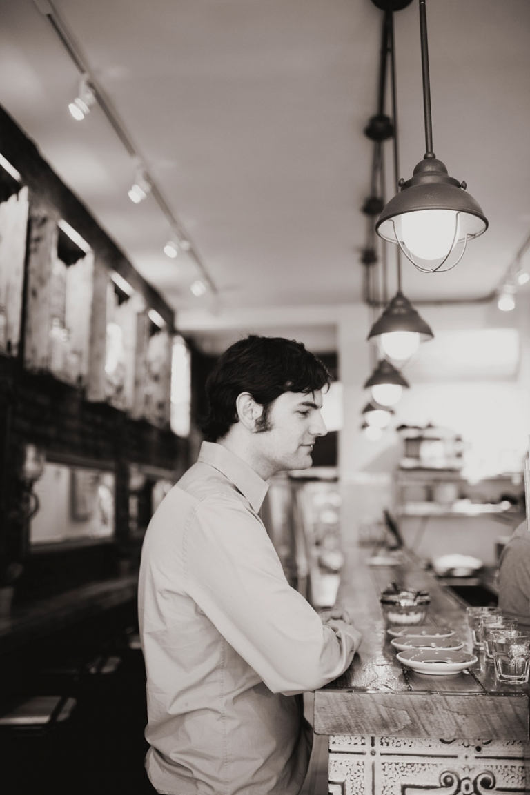 cafe portraits - joyeuse photography