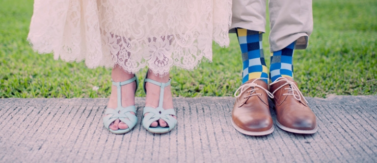 bride and groom shoes - joyeuse photography