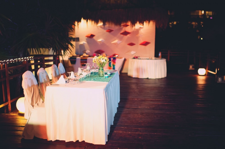 mexico destination wedding decor - joyeuse photography