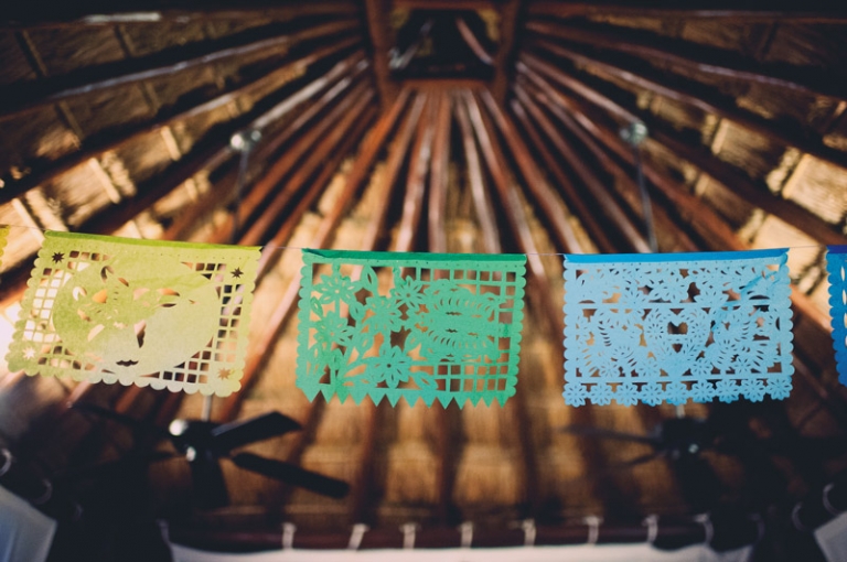 mexico destination wedding decor - joyeuse photography