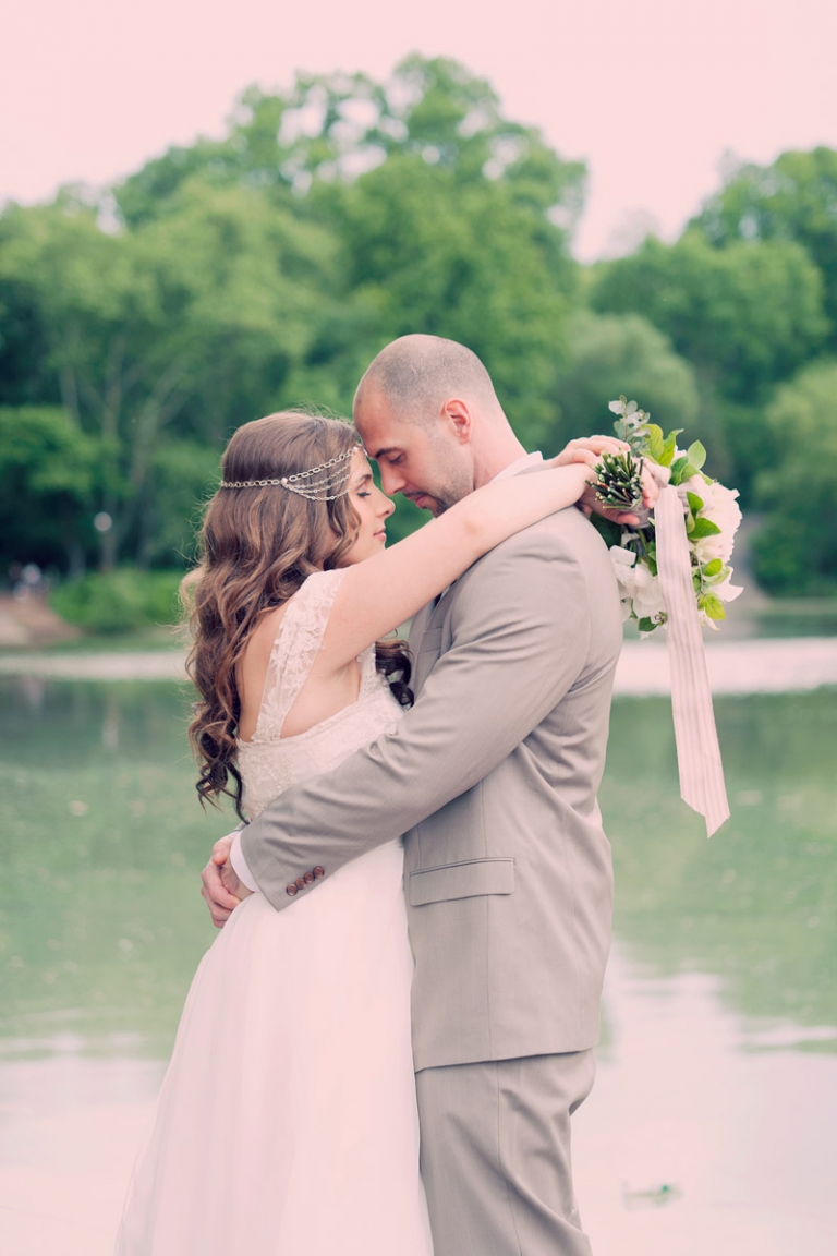 romantic central park wedding // joyeuse photography