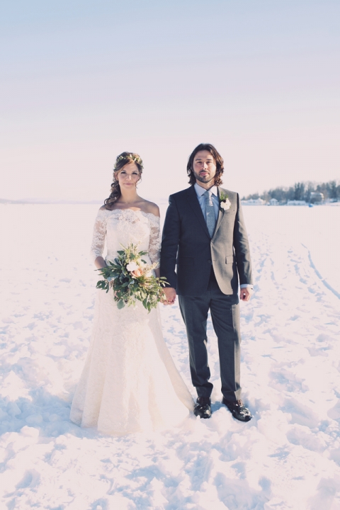 winter wedding joyeuse photography