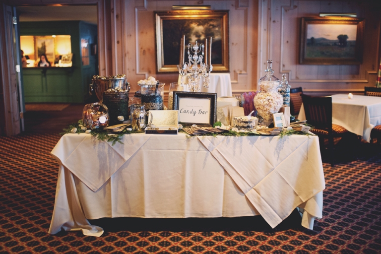 wedding candy bar joyeuse photography