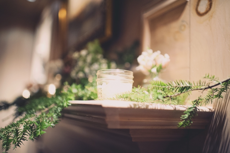 winter wedding reception joyeuse photography