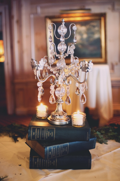 winter wedding reception joyeuse photography