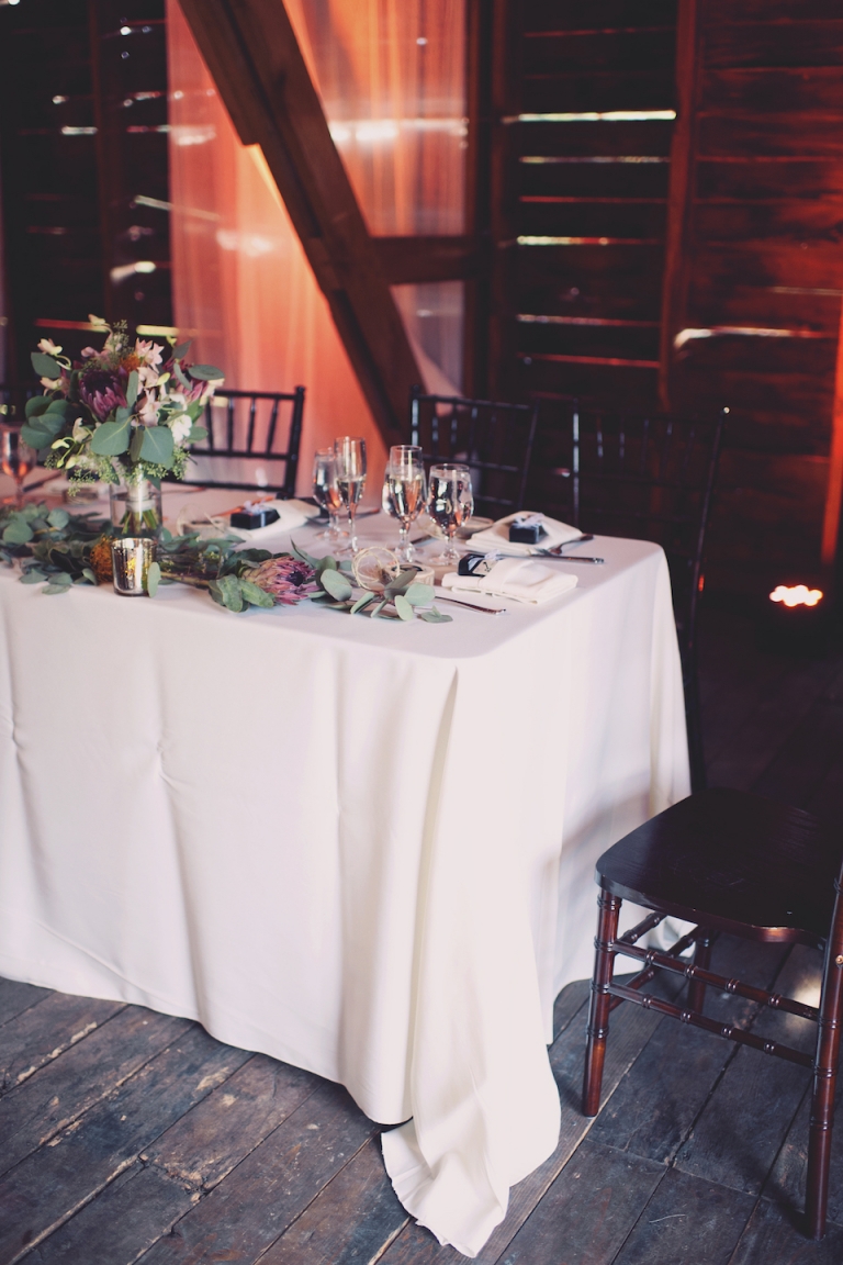 rustic wedding reception joyeuse photography
