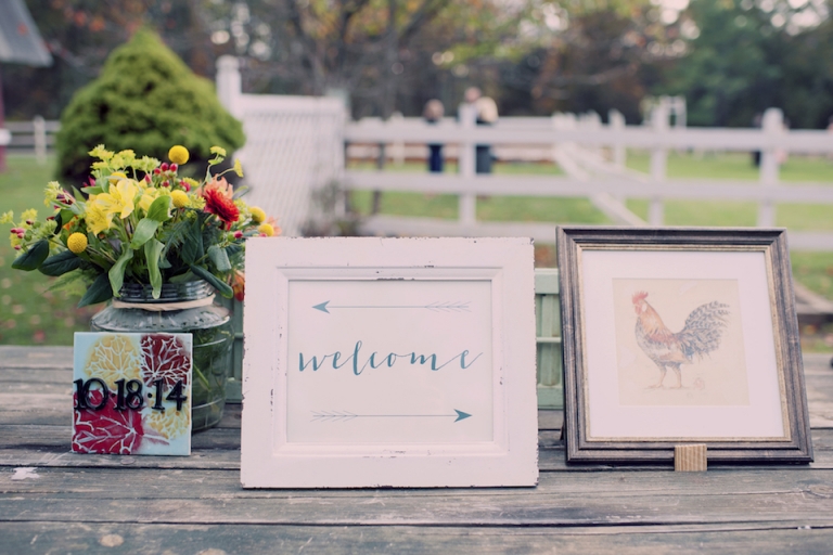 wedding welcome joyeuse photography