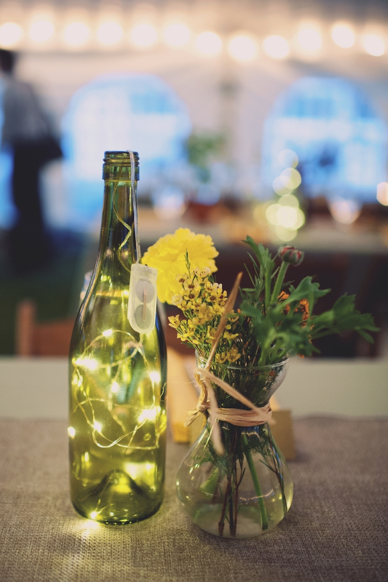 rustic wedding centerpieces joyeuse photography