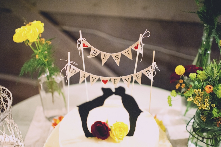 wedding cake topper joyeuse photography
